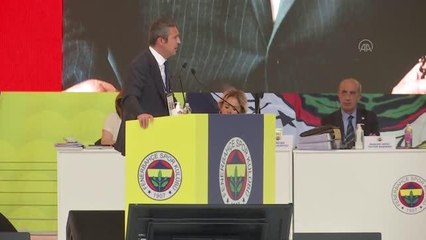 Fenerbahçe Kulübünün kongresi - Ali Koç (2)