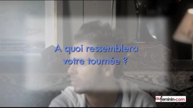 Interview video Christophe Maé : tournée 2010 de Christophe Maé