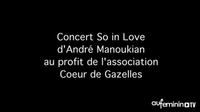André Manoukian - Interview André Manoukian - Manoukian et coeur de gazelle