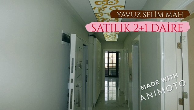 Adıyaman Yavuz Selim mah satılık 2+1 daire