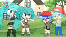 (FNF) Young Boyfriend and Miku | “I met my young OC” but different | Friday Night Funkin/Vocaloid