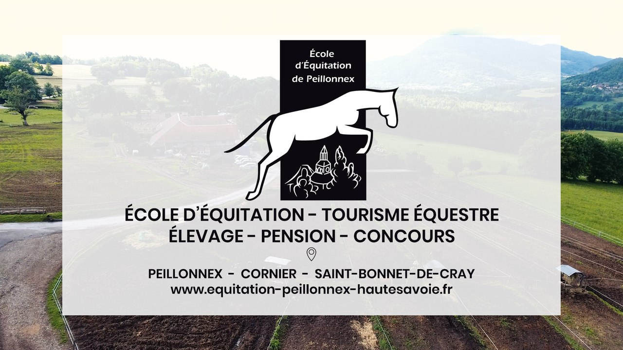 École d'équitation de Peillonnex à Peillonnex, Cornier et Saint-Bonnet-de-Cray.