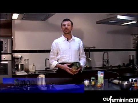Smoothie d’ananas au pollen frais - Nutrivitalité de Frédéric Marr