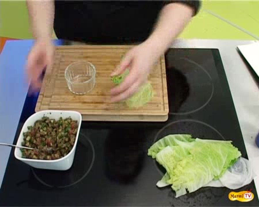 Comment farcir des feuilles de chou 