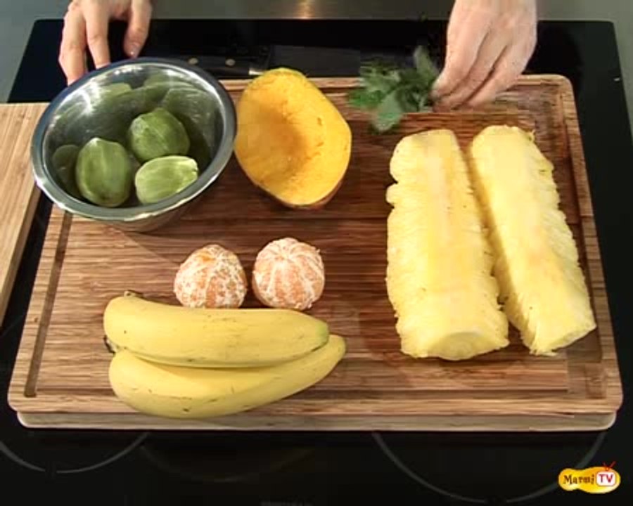 Comment faire un tartare de fruits frais 