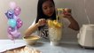 How to make yummy mango  juice  like khadiza Cara membuat  mango jus   Kids activities at home