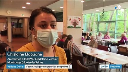 Variant Delta : vers une vaccination obligatoire pour les soignants ?