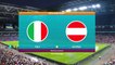 Italy vs Austria || UEFA Euro 2020 - 26th June 2021 || PES 2021