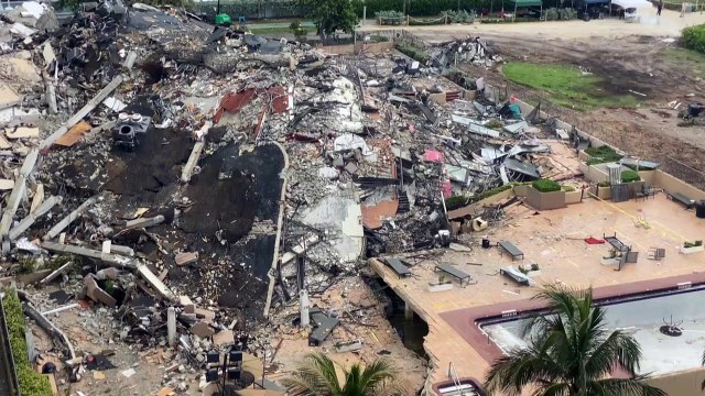 Frustrated relative says rescue efforts at collapsed Florida building not enough