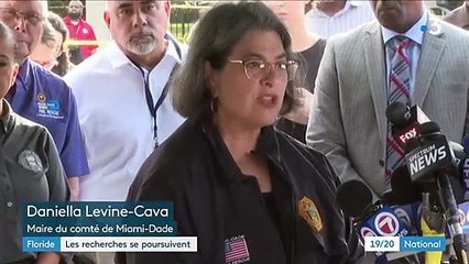 Effondrement d'un immeuble en Floride : les recherches se poursuivent