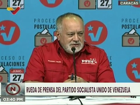 Este 27JUN las UBCH del país elegirán a los precandidatos del PSUV rumbo a las Megaelecciones (+rueda de prensa)