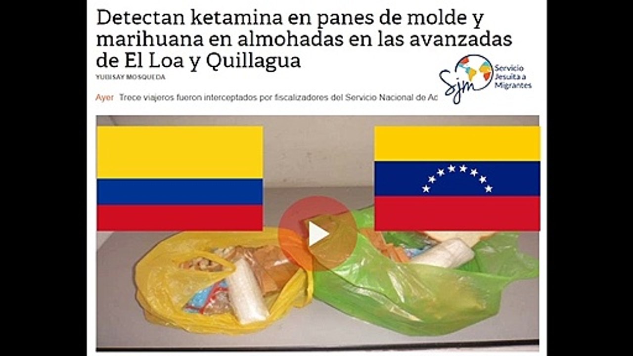 Venezolanos y colombianos detenidos por tráfico de drogas en Iquique - Soy Chile