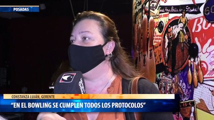 “En el Bowling se cumplen todos los protocolos”