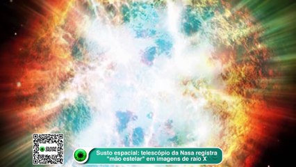 Susto espacial- telescópio da Nasa registra -mão estelar- em imagens de raio X
