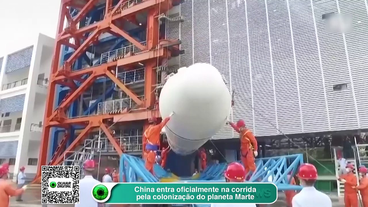 China entra oficialmente na corrida pela colonização do planeta Marte