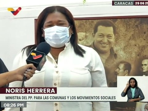 Ministra Noris Herrera: Pensamiento de Chávez será reivindicado por los comuneros de la Patria