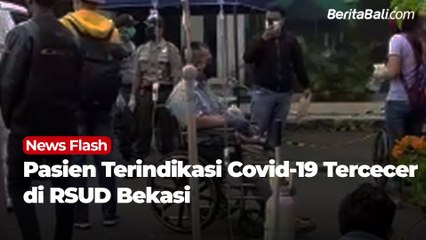 Pasien Terindikasi Covid-19 Tercecer di RSUD Bekasi