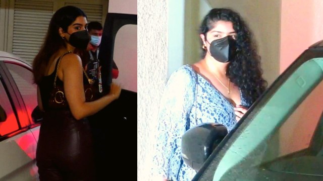 Arjun Kapoor Birthday party: Khushi Kapoor और Anshula इस अंदाज में पहुंची पार्टी में | FilmiBeat