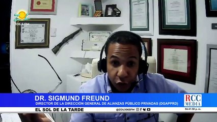 Llamada SIGMUND FREUND: explica como van los planes para el desarrollo de Pedernales