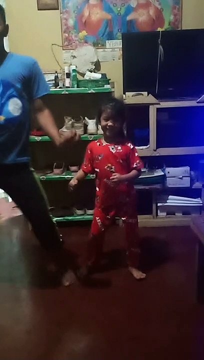 Dancing with brother