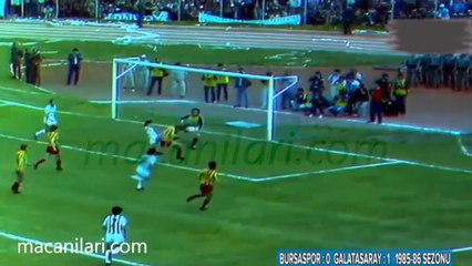 Bursaspor 0-1 Galatasaray [HD] 11.05.1986 - 1985-1986 Turkish 1st League Matchday 35