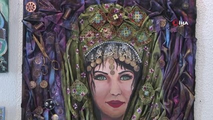 Koronavirüsle geçen 1 senesini sanatıyla anlattı