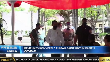 Kemenkes Konversi 3 Rumah Sakit Untuk Pasien Covid-19