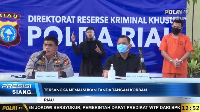 Polda Riau Amankan Pelaku Kejahatan Perbankan