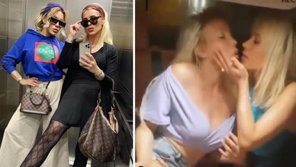 Geçtiğimiz günlerde kavga eden Ciciş kardeşler, öpüştükleri videoyu paylaştı: Biz barıştık