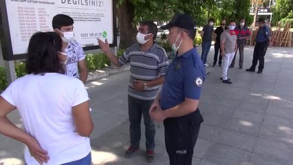 KİMLİKLERİNİ UNUTAN ADAYLARA POLİS YARDIMI