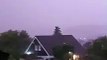 Weltuntergang in Attendorn Gewitter Blitze ohne Pause. Sturm/Thunderstorm/Firtina. Niederlande.