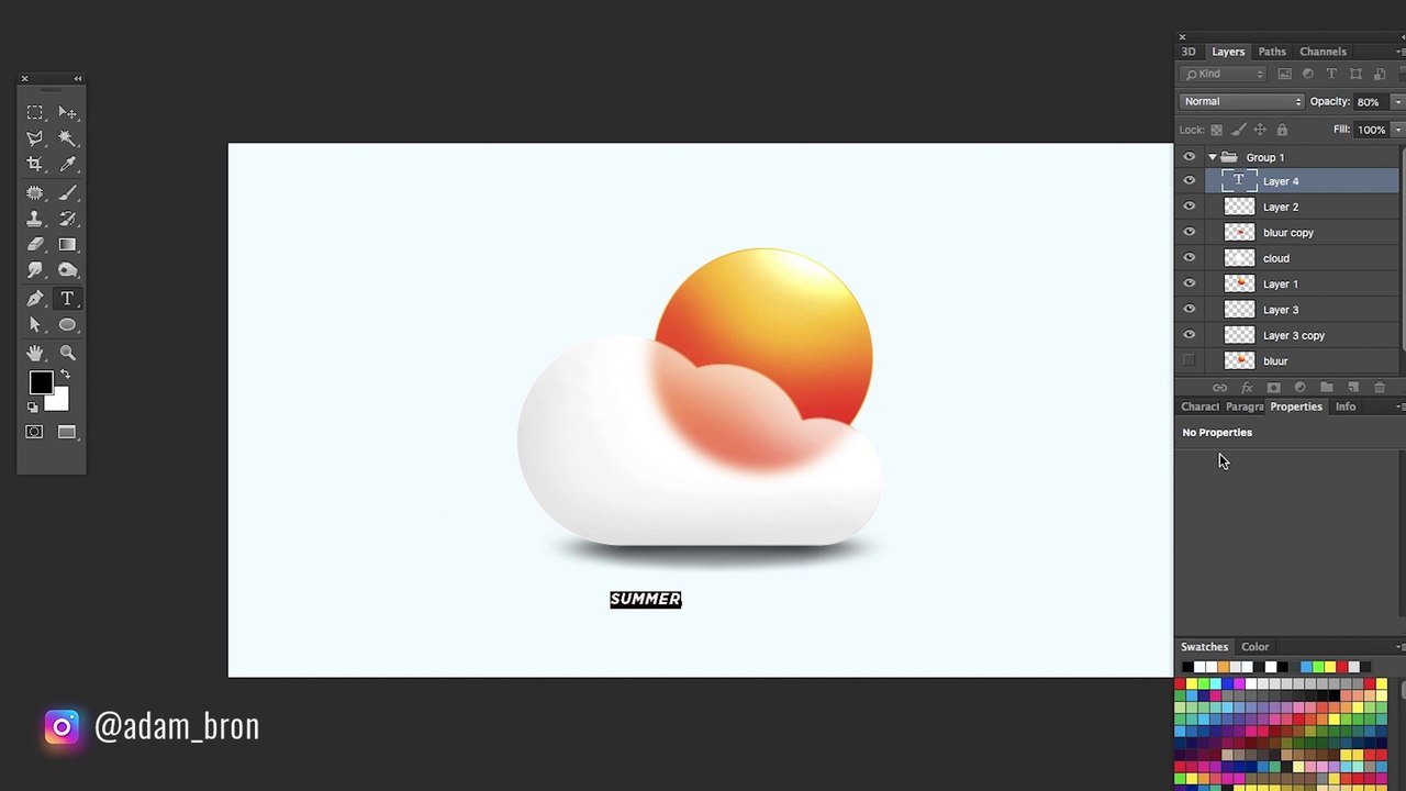 Glassmorph Icon from  101-Design Tuts