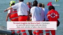 Inizio d'estate tragico, tre morti in incidenti al mare e sul lago