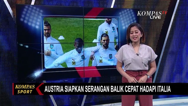 Jelang Duel 16 Besar Piala Eropa 2020, Austria Bersiap Hadapi Italia