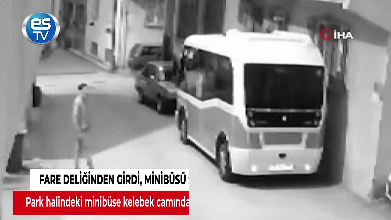 Fare deliğinden girdi, minibüsü soydu