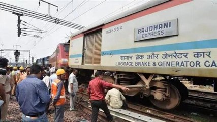 Goa-bound Rajdhani Express derails inside tunnel in Maharashtra