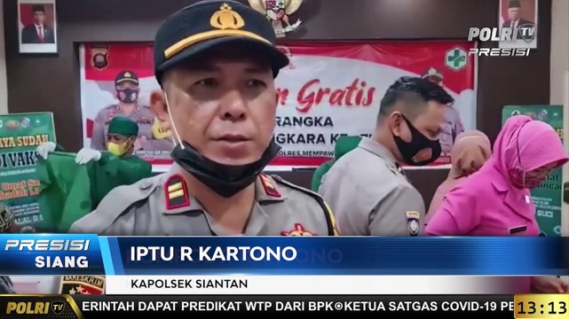 Polres Mempawah Gelar Bakti Sosial Sunatan Massal
