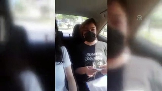 SAMSUN - YKS'ye geç kalan adayları sınav merkezlerine polis götürdü