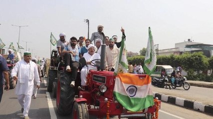 Watch: 3 Delhi Metro stations shut, tight security in Haryana ahead of farmers' protest