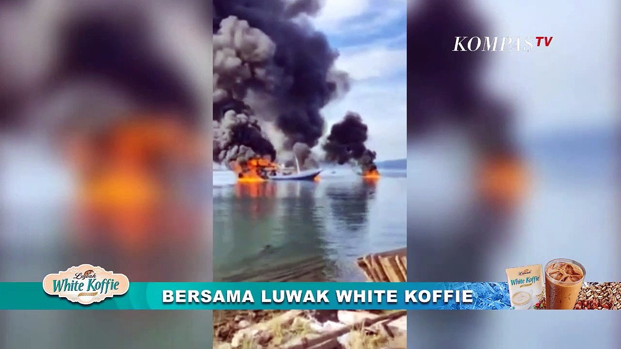 Kapal Milik Nelayan Ludes Terbakar