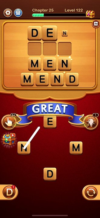 Word Talent Level 121 122 123 124 125