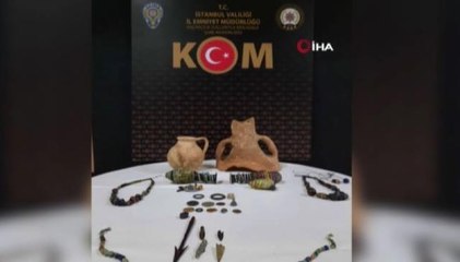 Tarihi eser kaçakçılarına yönelik operasyon