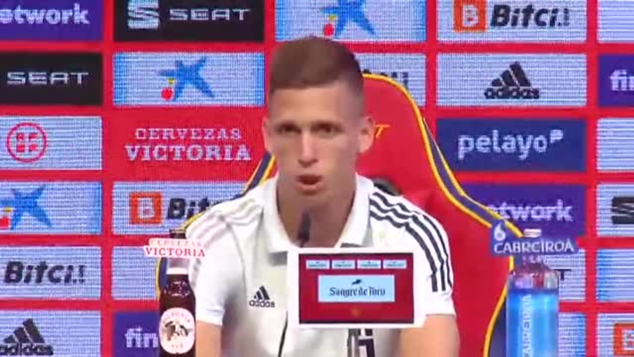 Dani Olmo: "Estoy muy motivado y preparado para lo que necesite Luis Enrique"