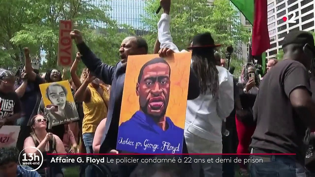 Mort de George Floyd : Derek Chauvin condamné à 22 ans et demi de prison