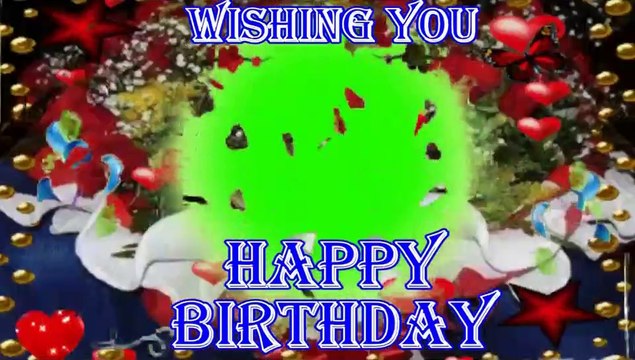Good morning & happy birthday status | good morning videos | birthday wishes for you | Happy birthday special on green screen | birthday special