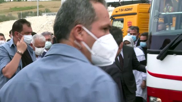 İSTANBUL - Cumhurbaşkanı Erdoğan'ın katılacağı törenle Kanal İstanbul Sazlıdere Köprüsü'nün temeli atılıyor