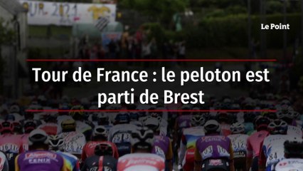 Tour de France : le peloton est parti de Brest