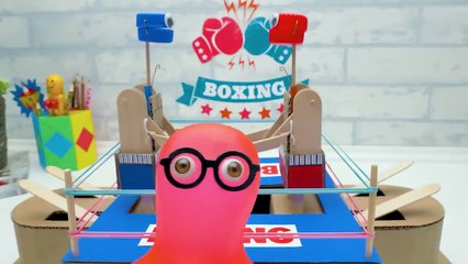 Funny Diy Fighting Games From Cardboard