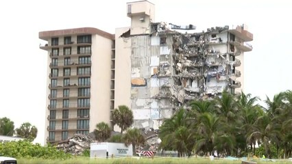 "붕괴 美 아파트, 3년 전 점검 때 '심각 손상' 진단" / YTN