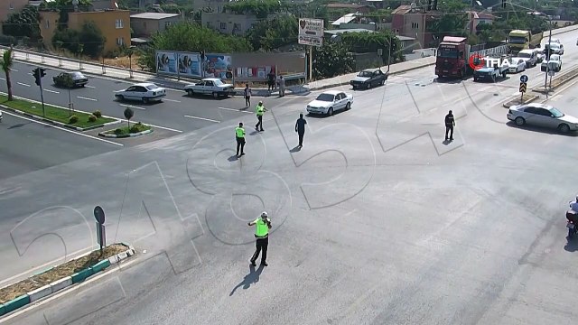 Kazaya karışan öğrenciyi sınava polis ekipleri yetiştirdi